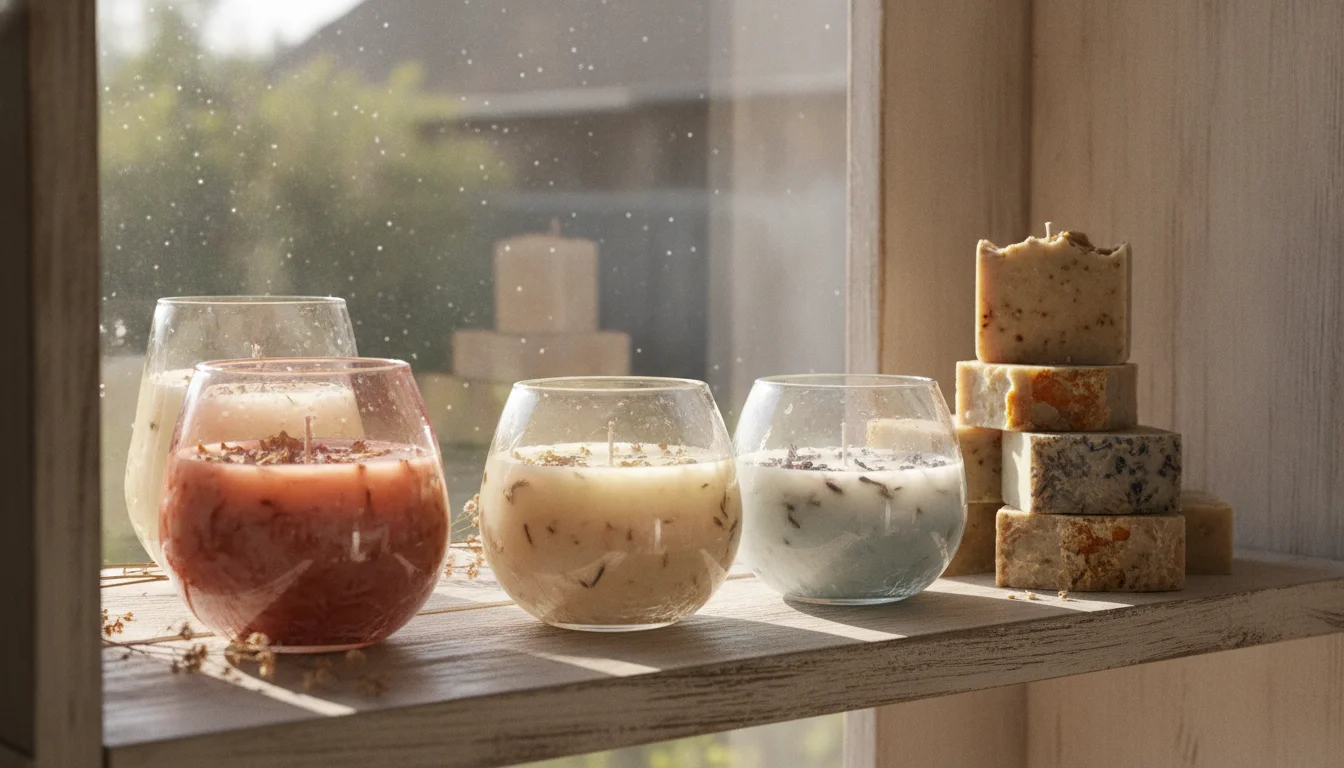 Curing candles